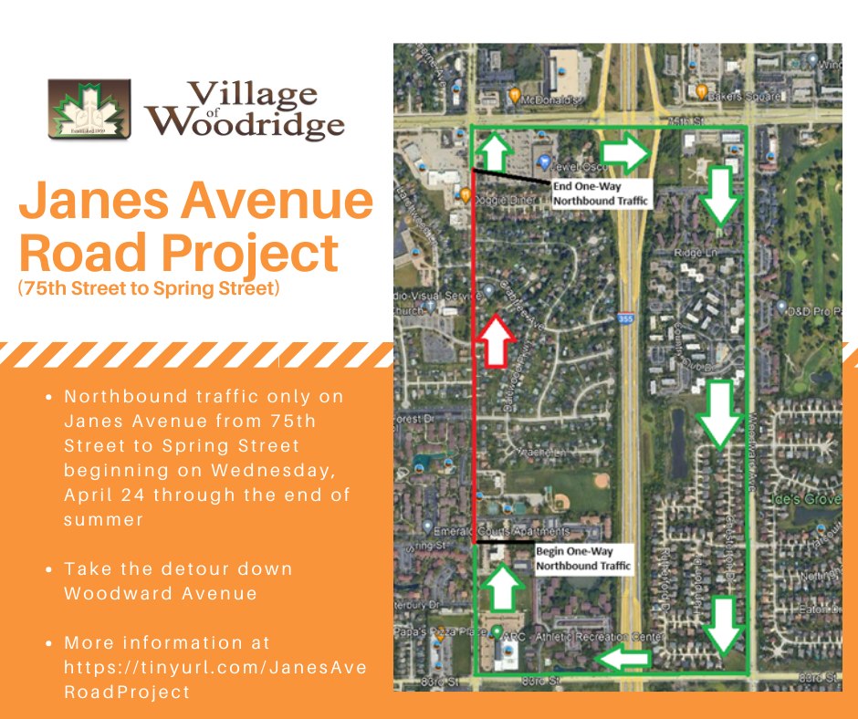 Janes Avenue Detour
